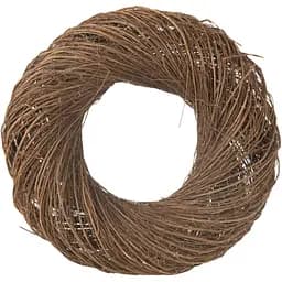 Вінок J-line круглий з гілочок верби 60 см (45029)