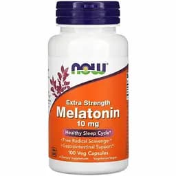 Мелатонін Now 10 мг 100 капсул