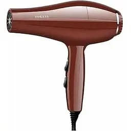 Фен для сушіння волосся Sokany SK-14012 2 швидкості 3 режими температури Червоний 2200 Вт