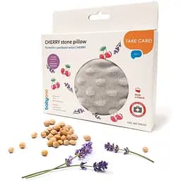Грілочка Babyono з кісточок вишні та ароматом лаванди, сірий (796/02)