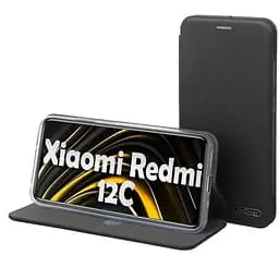 Чехол-книжка BeCover Exclusive для Xiaomi Redmi 12C Black (709063)