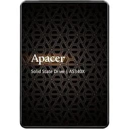 Накопитель SSD Apacer AS340X 120GB 2. 5" 7mm SATAIII 3D NAND Read/Write: 550/520 MB/sec