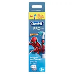 Насадки для електричної зубної щітки Oral-B Kids Людина-павук 4 шт. - мініатюра 2