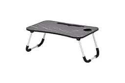 Столик для ноутбука Fabrika Marble Black