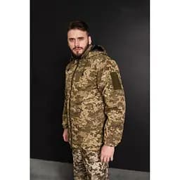 Куртка-бушлат військова чоловіча тактична ЗСУ Піксель 8701 52 розмір
