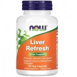Поддержка печени в капсулах №90 Now Foods Liver Refresh