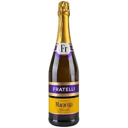 Напій винний Fratelli Maracuja Giallo слабоалкогольний газований напівсолодкий білий 6-6.9% 0.75 л