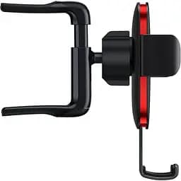 Тримач Baseus Metal Age II Gravity Car Mount (Round Air Vent Version) (SUJS030001) - мініатюра 2
