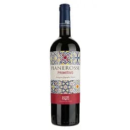 Вино Paololeo Pianerosse Primitivo IGP Puglia красное сухое 0.75 л