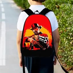 Рюкзак дитячий RDR "Red Dead Redemption2" 34х27см, міський ранець для хлопчика з принтом (00438)