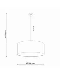 Підвісний світильник TK Lighting 4654 Earth E27 3x15W IP20 - мініатюра 3
