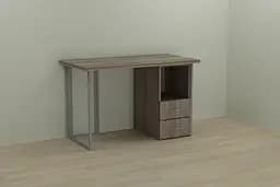 Комп'ютерний стіл Ferrum-decor Отто 75x120x60 сірий ДСП Дуб Сонома Труфель 32мм (FRD-101498)