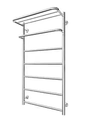 Водяной полотенцесушитель Mario Inox Hotel 970x530/500 1.8.044542.P, Хром, нижнее