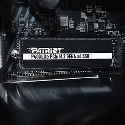 Накопичувач SSD 1TB Patriot P400 Lite M.2 2280 PCIe NVMe 4.0 x4 TLC (P400LP1KGM28H) - мініатюра 2