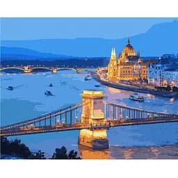 Картина по номерам Ideyka Яркая Венгрия KHO3606 40х50 см