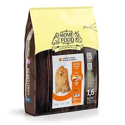 Сухий корм для дорослих собак Індейка і лосось DOG ADULT MINI Здорова шкіра і блиск шерсті 1.6 кг