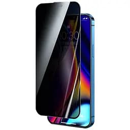 Захисне скло Remax 3D Privacy (GL-27) для Apple iPhone 16 Pro Max (6.9) Чорний - мініатюра 5