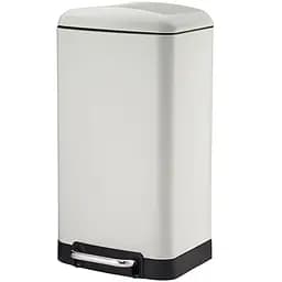 Мусорное ведро Kela Davino с педалью 30 л белое (10905)