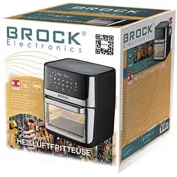 Мультипіч BROCK DA 1000 BK1800Вт/ 12л /сенсорне керування/гриль/шашлик/таймер/чорна - мініатюра 2