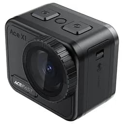 Екшн-камера Acefast X1 4K sports waterproof IPX8 Black - мініатюра 2