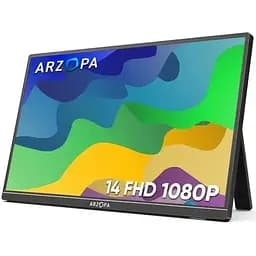 Монитор Arzopa 14" A1S Black 2x1W teh0020213