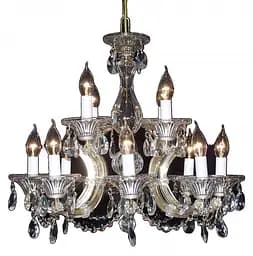 Люстра свеча Brille подвесная хрустальная E14 40W CH (CR-40wS/12)