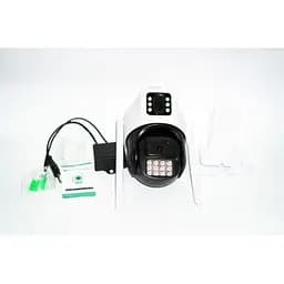 Камера Jeep 360 (P12-P6MP)-mp Wi-Fi ptz подвійний уклін 3mp+3mp= 6mp камера +12v2a power icsee - мініатюра 4