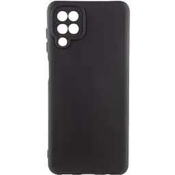 Чохол Silicone Cover Ummi Lakshmi Full Camera (AA) для Samsung Galaxy A12 Чорний / Black