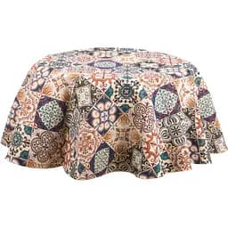 Скатерть Lefard Home Textile Mozaik гобеленовая круглая d 140 см (716-150)