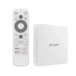 KICKPI KP1 2/32GB Amlogic S905Y4, медіаплеєр 4K HDR, Android 12, сертифікація Google та Netflix, Смарт ТВ приставка
