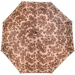 Женский складной зонтик полный автомат Airton 98 см коричневый