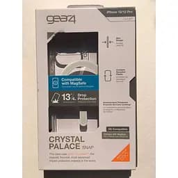 Оригінальний протиударний чохол Gear4 Crystal Palace MagSafe для iPhone 12 Mini Прозорий 702008198 - мініатюра 5