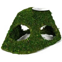 Схованка з живим мохом Repti-Zoo Natural Mossy Hill 26x18x13 см для тераріуму, рептилій і геконів (ERS30) - мініатюра 5