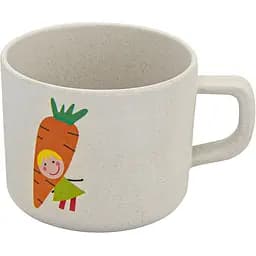 Кружка Fissman из бамбукового волокна морковь 225 мл (8368)