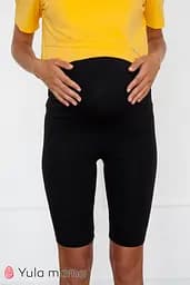 Велосипедки для беременных с поясом на животик Linda 2XL Юла Мама Черный