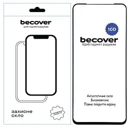 Скло захисне BeCover Nubia V70 10D Black (713555) - мініатюра 2
