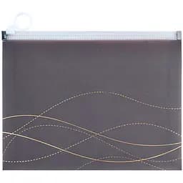 Папка А5+ Axent Waves-4 на блискавці zip-lock (1498-43-A)