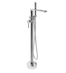 Смеситель для ванны Rea Flores хром напольный REA-B2712 Хром