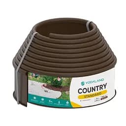 Бордюр Vodaland Country Standard H100 6 м коричневый (82952-6-BN)