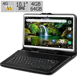 Планшет-телефон Adronix S 464 LTE Pink IPS 10.1'' 4GB/64GB + Чохол-клавіатура - мініатюра 2