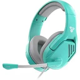 Ігрові накладні навушники Fantech MH86 Valor X, 2х3.5мм, 2.2м, Ментоловий