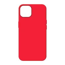 Силиконовый чехол для Apple iPhone 13, ICON2 Case, красный, противоударный, панель, защита всего корпуса, матовая поверхность Soft Touch, выступает над дисплеем, совместим с защитными стеклами и пленками, с микрофиброй, ArmorStandart (ARM60483)