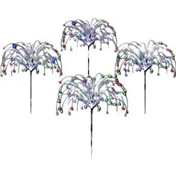 Декоративний садовий світильник XPRO Салют з енергоощадним LED освітленням (44938-RD-407_197)