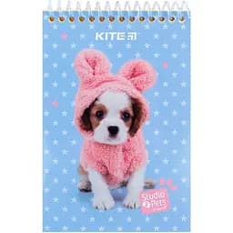 Блокнот Kite Studio Pets А6 без линирования 48 листов (SP24-196)