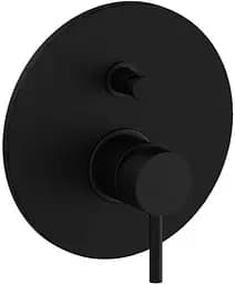 Смеситель скрытого монтажа Paffoni Light LIG 015 NO, Черный матовый