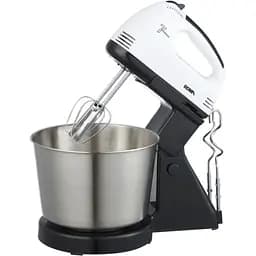 Міксер планетарний XPRO BM-133 із чашею 2 л 7 швидкостей турборежим 260 Вт чорно-білий (BM-133_336)