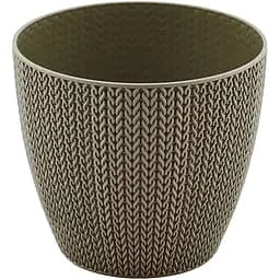 Горщик для квітів Serinova Sumela 2.5 л сіро-коричневий (20019)