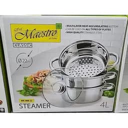 Пароварка Maestro MR-2900-24 із нержавіючої сталі 5 л - мініатюра 5