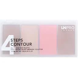 Набір пудр для контурування обличчя LN Pro 4 Steps 4 Contour відтінок 101, 10 г - мініатюра 4
