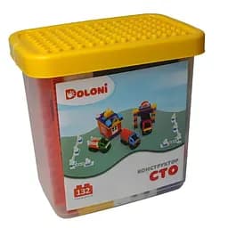 Дитячий конструктор Doloni СТО 132 деталі (013888/38)